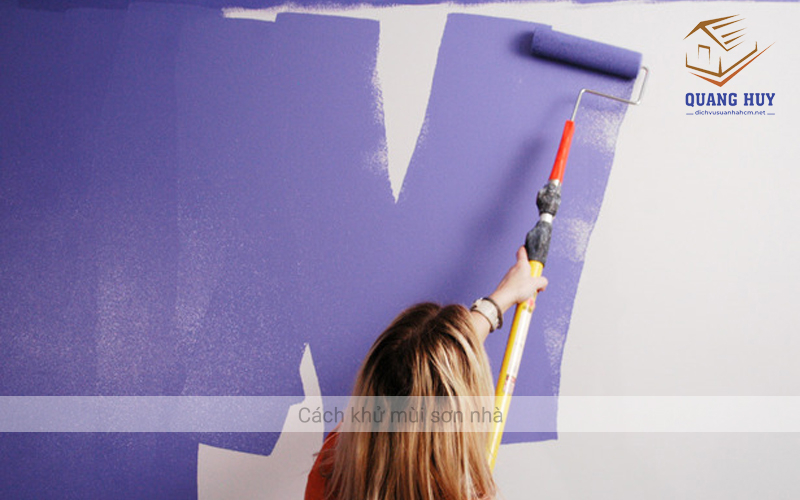 Cách khử mùi sơn nhà