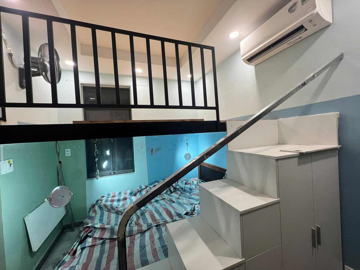 Gác xép được hoàn thiện
