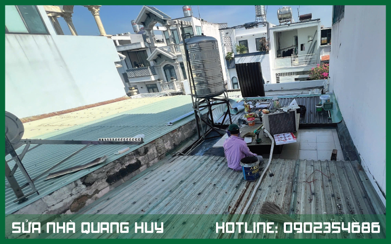Giải pháp chống thấm dột mùa mưa hiệu quả triệt để